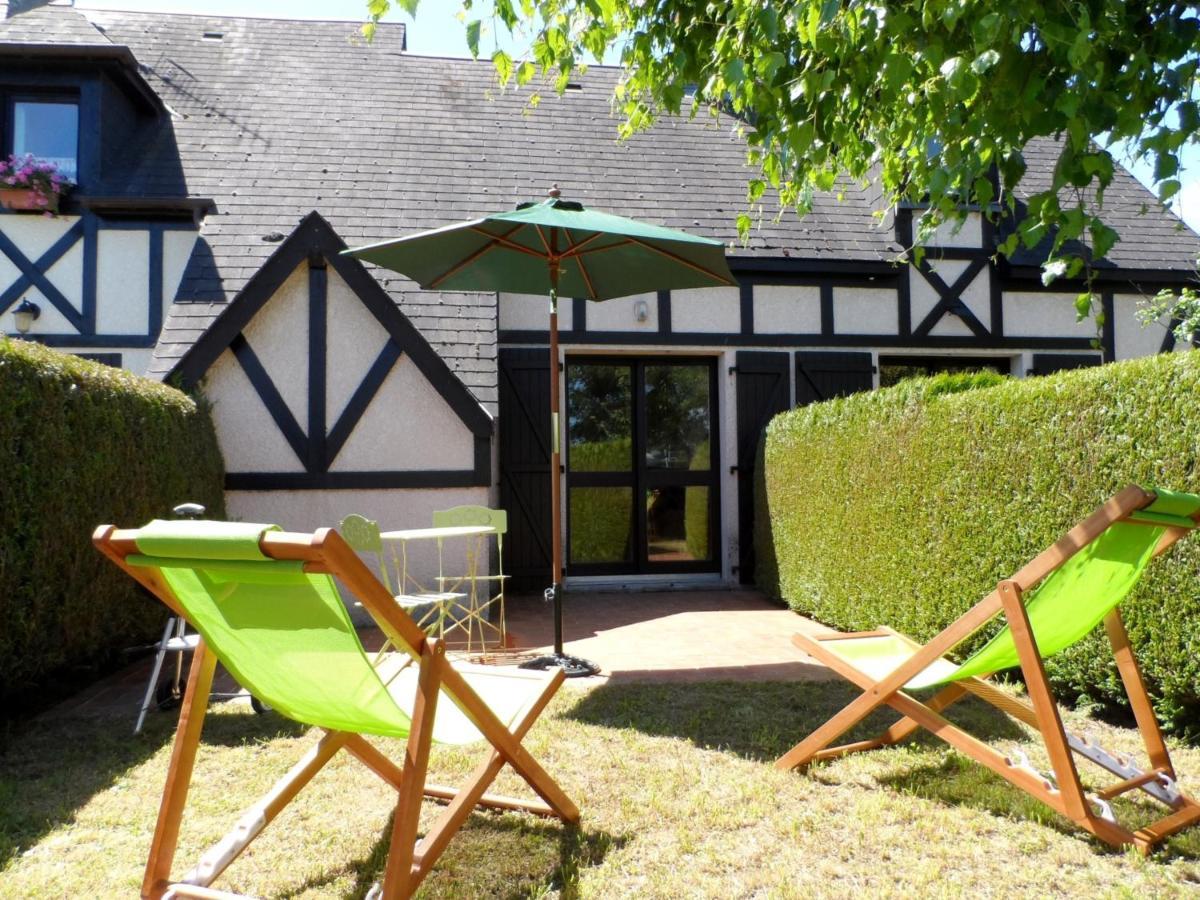 Charmant Cottage Normand Avec Jardin, Proche Hippodrome, Piscine Chauffee Et Tennis, Parking Prive - Fr-1-487-288 Cabourg Exteriér fotografie